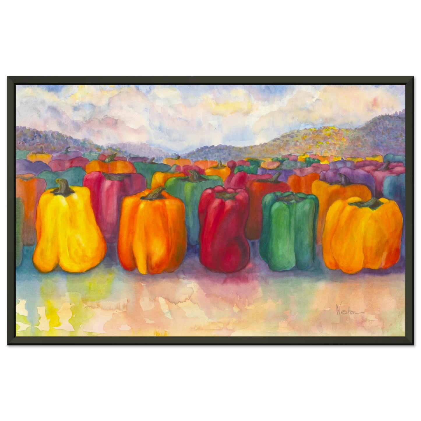 Canvas print of original painting by Denise Clark Weston, Vancouver, WA, Pacific Northwest Artist