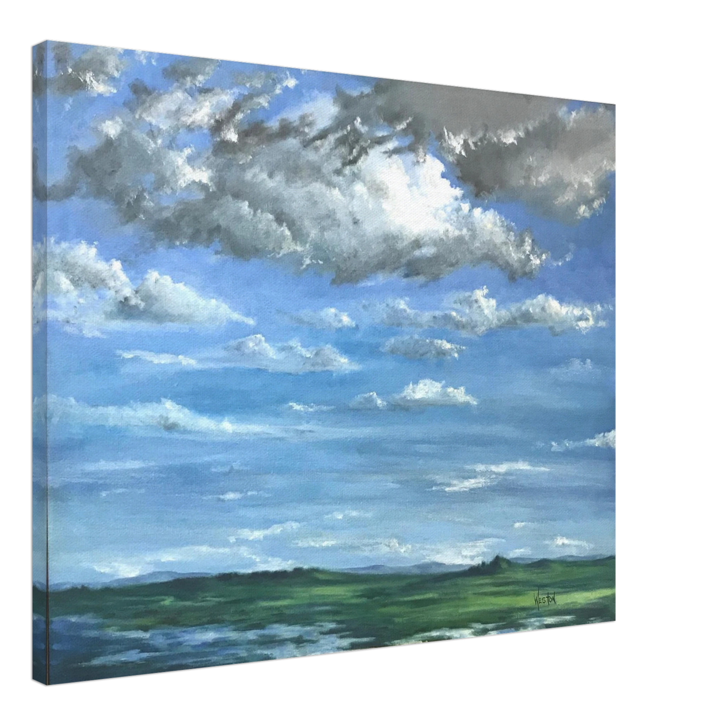 Canvas print of original painting by Denise Clark Weston, Vancouver, WA, Pacific Northwest Artist