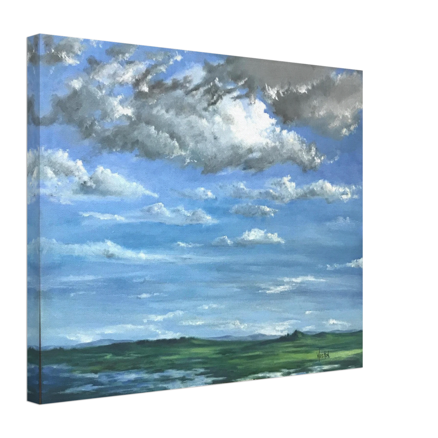 Canvas print of original painting by Denise Clark Weston, Vancouver, WA, Pacific Northwest Artist