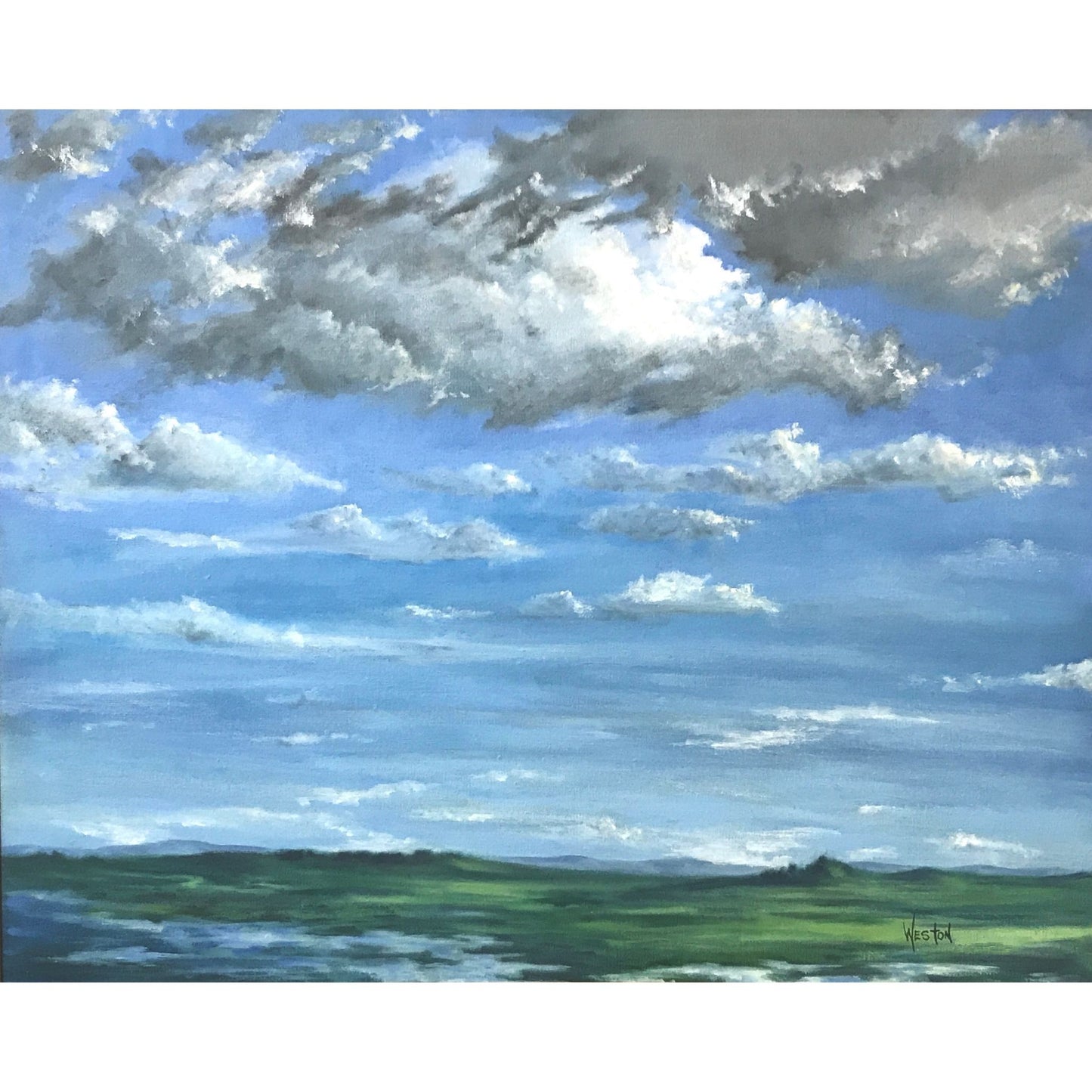 Original oil landscape painting by Denise Clark Weston, Vancouver, WA, Pacific Northwest Artist