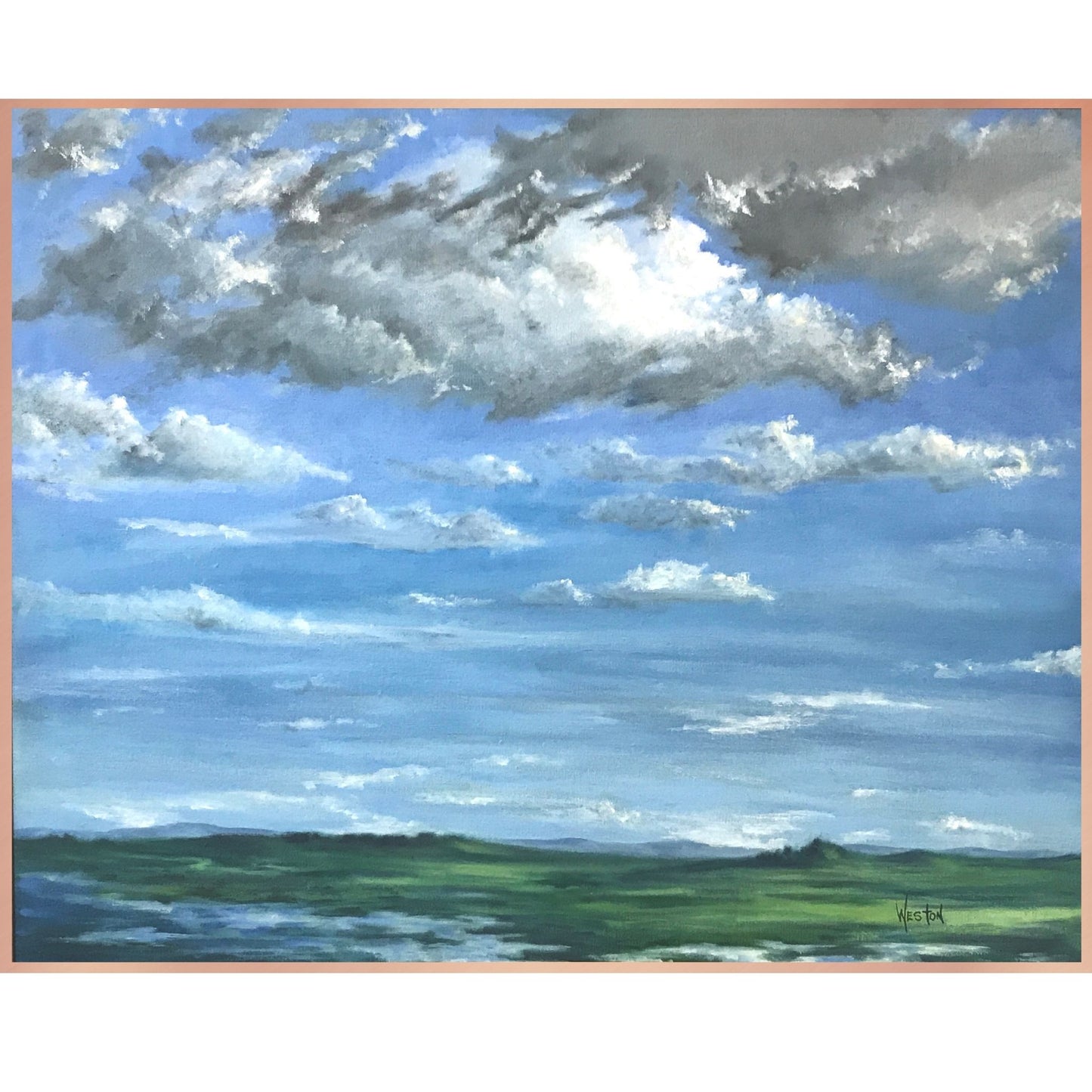 Original oil landscape painting by Denise Clark Weston, Vancouver, WA, Pacific Northwest Artist