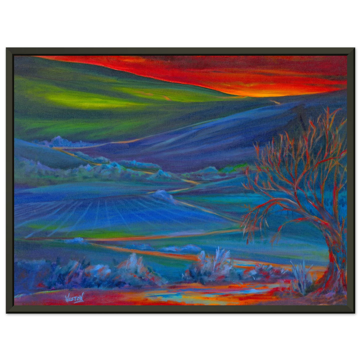 Canvas print of original painting by Denise Clark Weston, Vancouver, WA, Pacific Northwest Artist