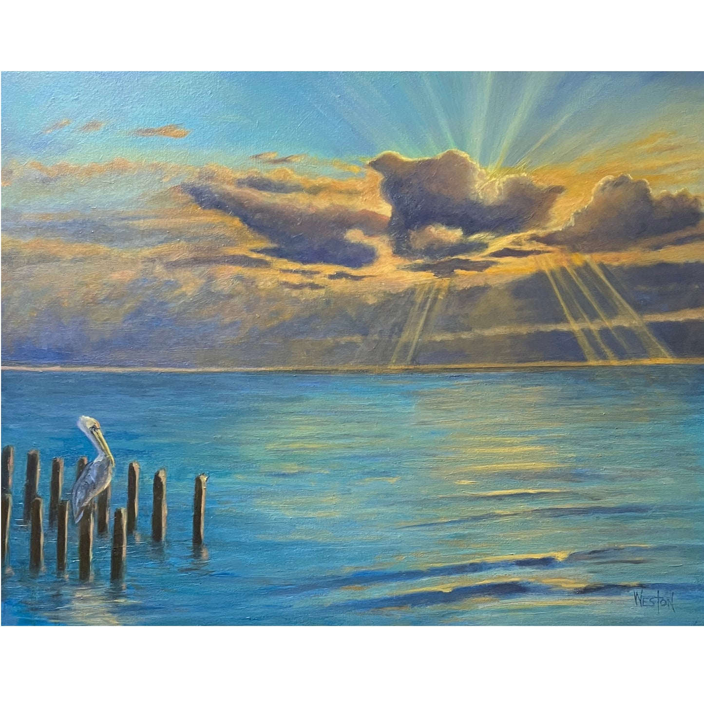 Original oil landscape painting by Denise Clark Weston, Vancouver, WA, Pacific Northwest Artist