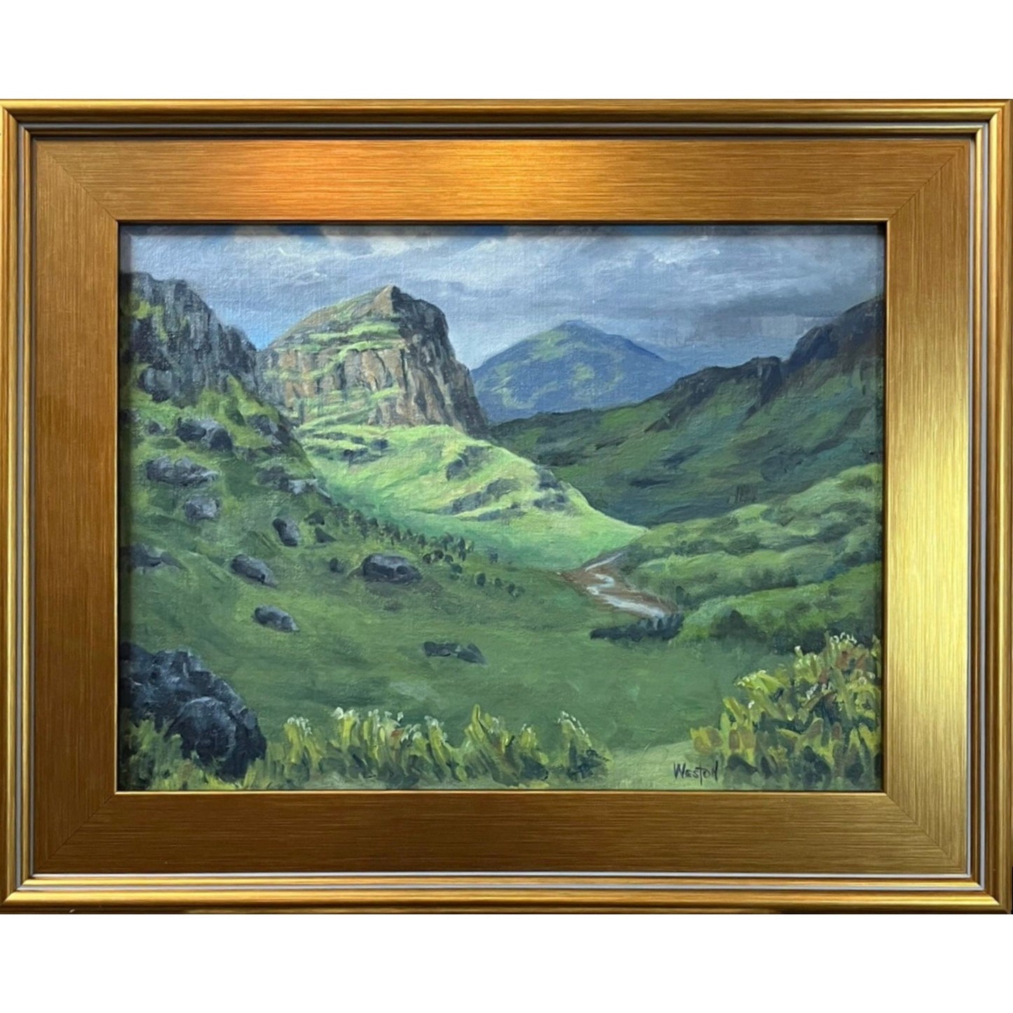 Original oil landscape painting by Denise Clark Weston, Vancouver, WA, Pacific Northwest Artist