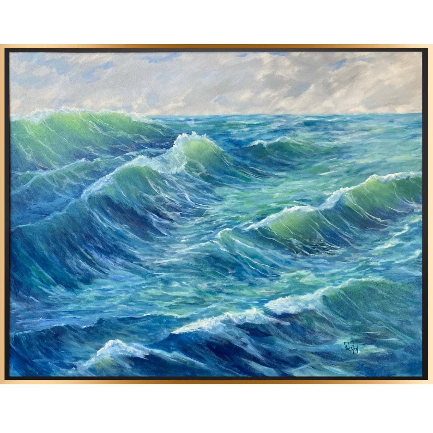 Original oil landscape painting by Denise Clark Weston, Vancouver, WA, Pacific Northwest Artist