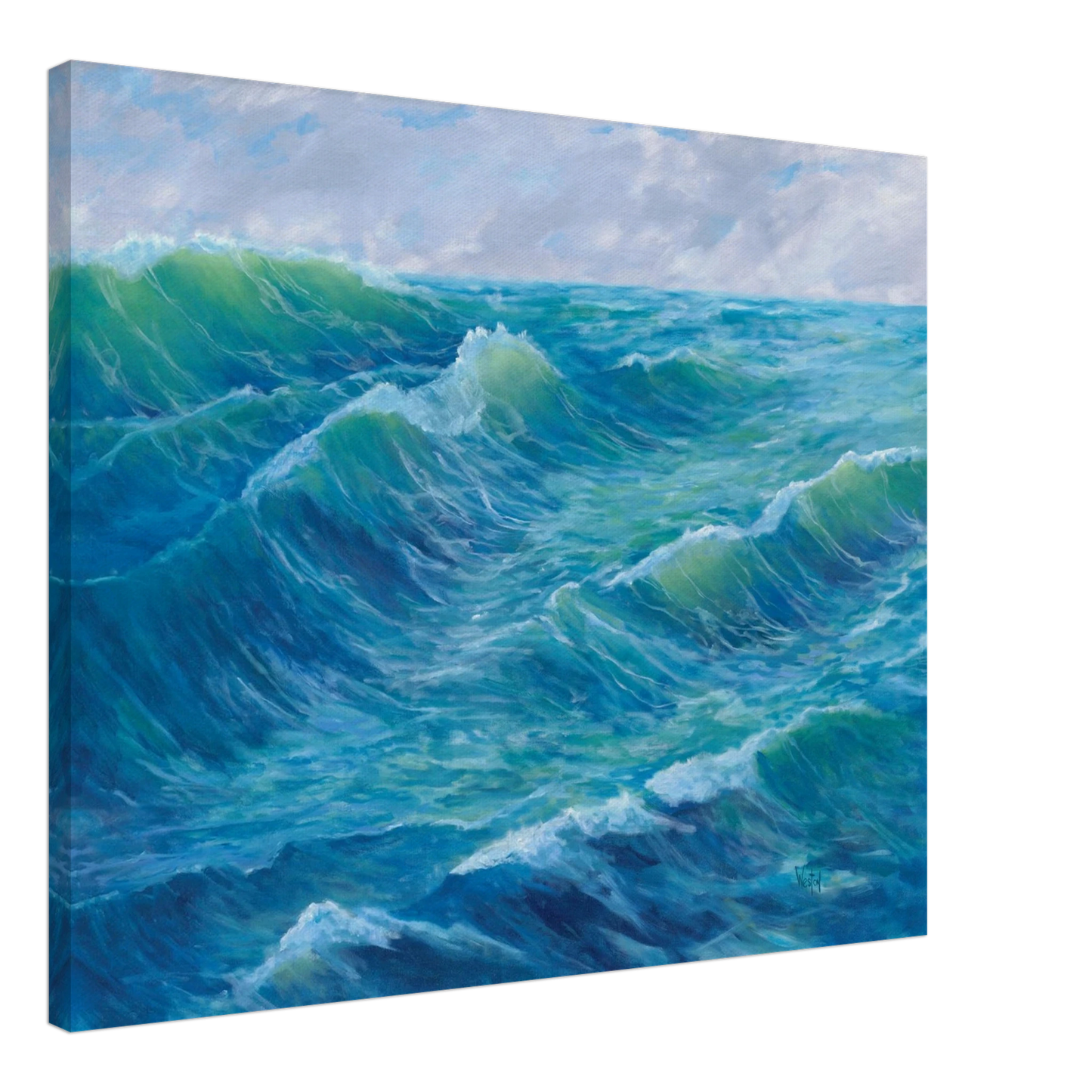 archival canvas print of original painting by Denise Clark Weston, Vancouver, WA, Pacific Northwest Artist