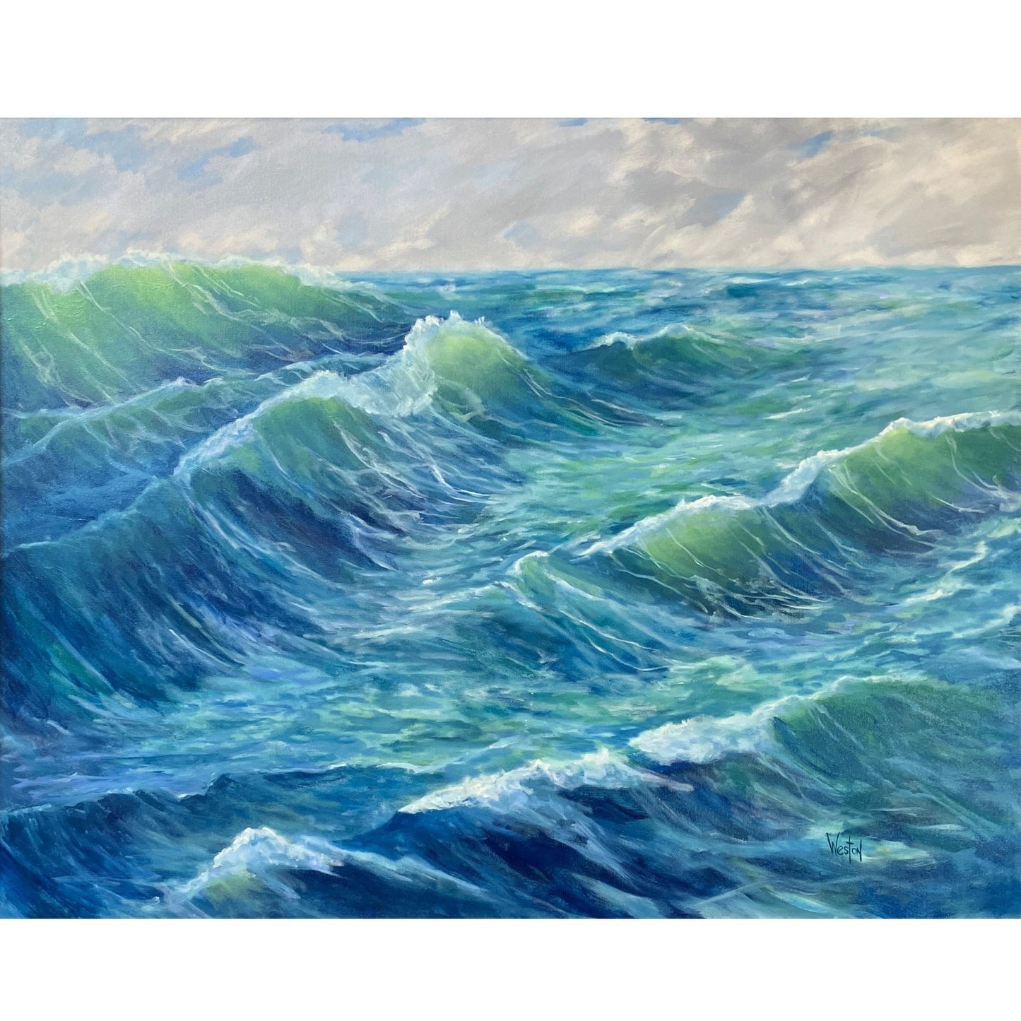 Original oil landscape painting by Denise Clark Weston, Vancouver, WA, Pacific Northwest Artist