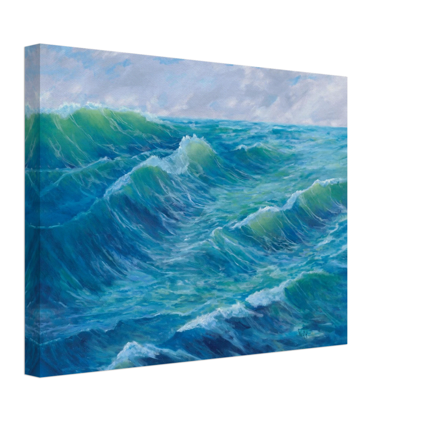 archival canvas print of original painting by Denise Clark Weston, Vancouver, WA, Pacific Northwest Artist