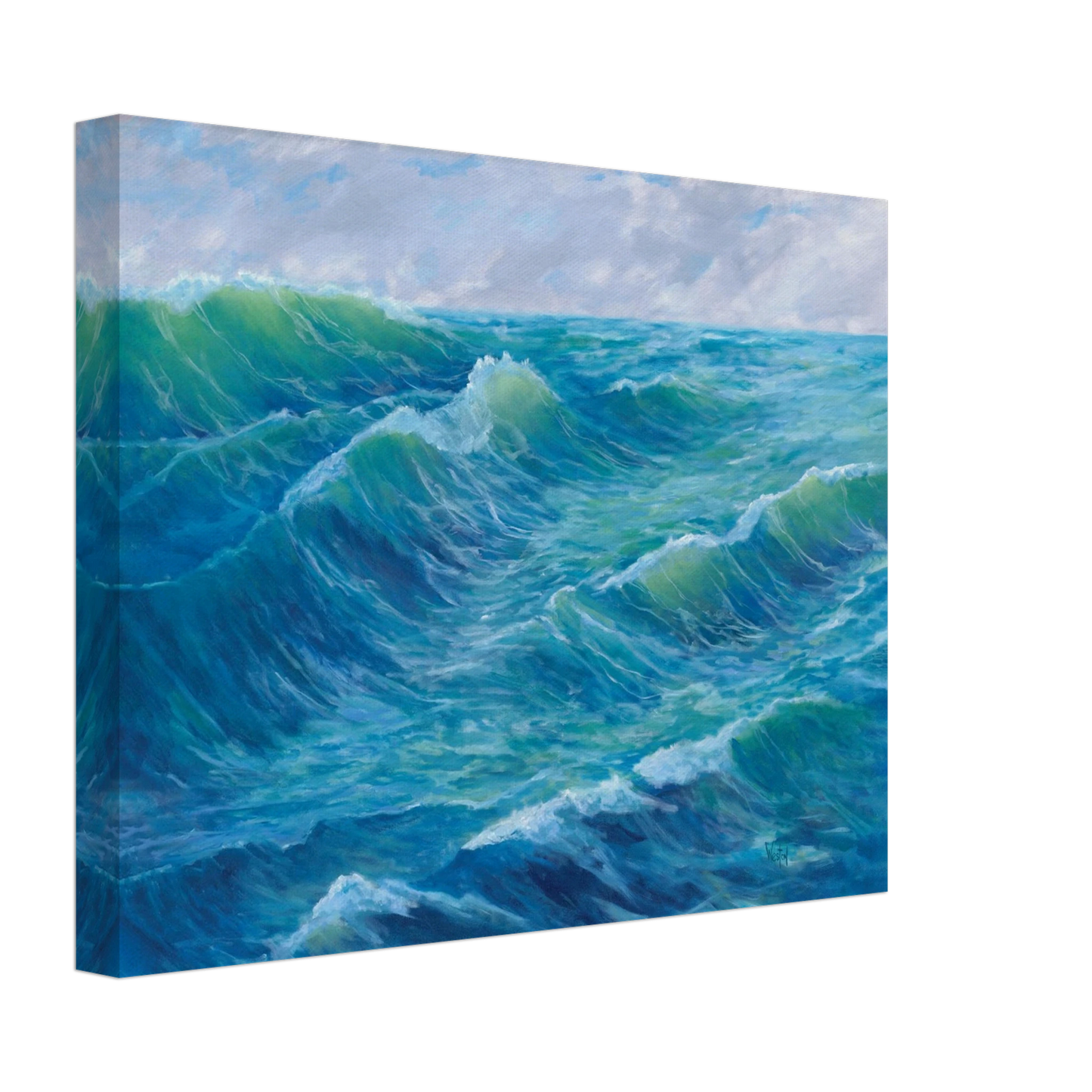 archival canvas print of original painting by Denise Clark Weston, Vancouver, WA, Pacific Northwest Artist