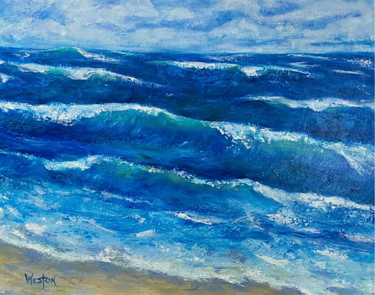 Original oil landscape painting by Denise Clark Weston, Vancouver, WA, Pacific Northwest Artist