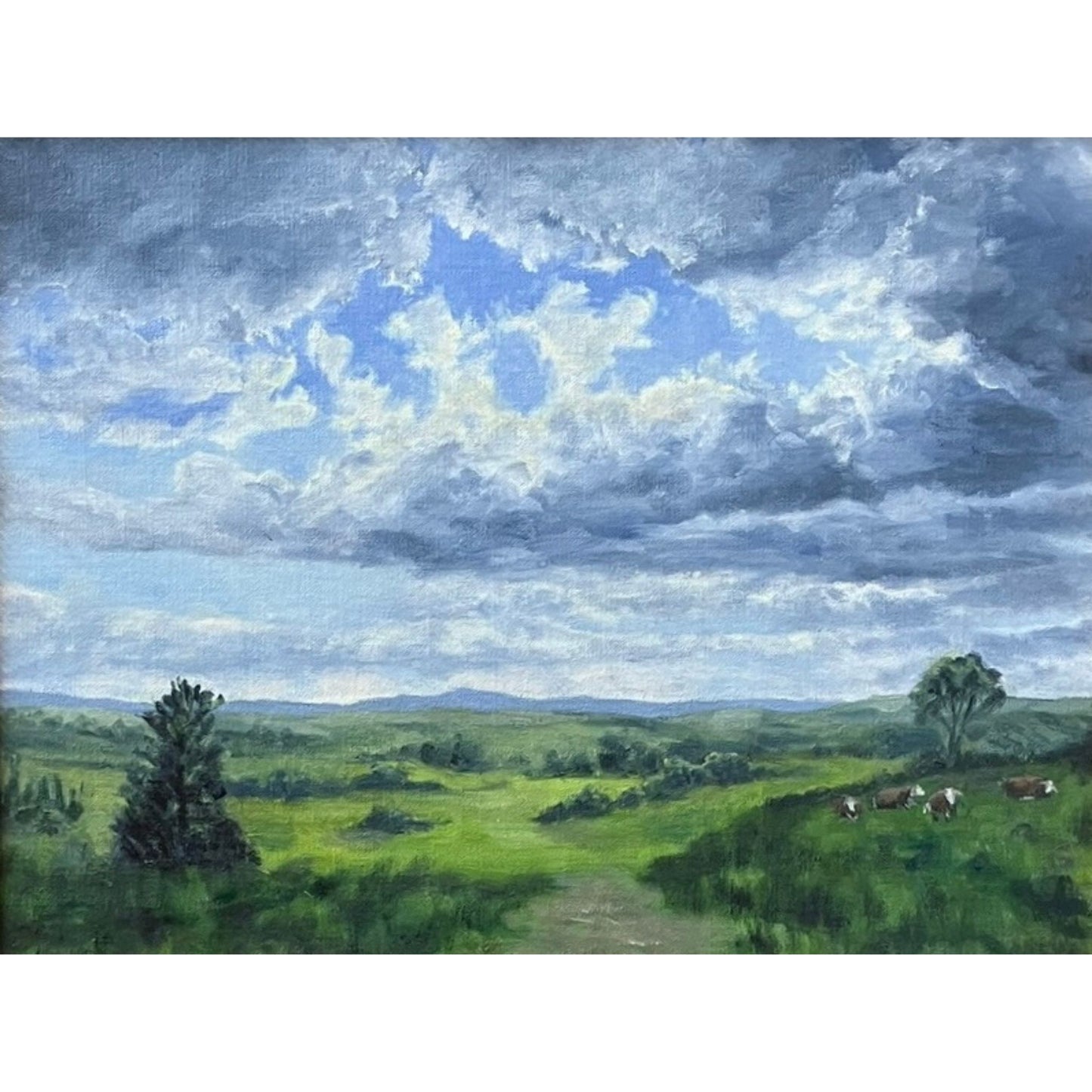 Original oil landscape painting by Denise Clark Weston, Vancouver, WA, Pacific Northwest Artist