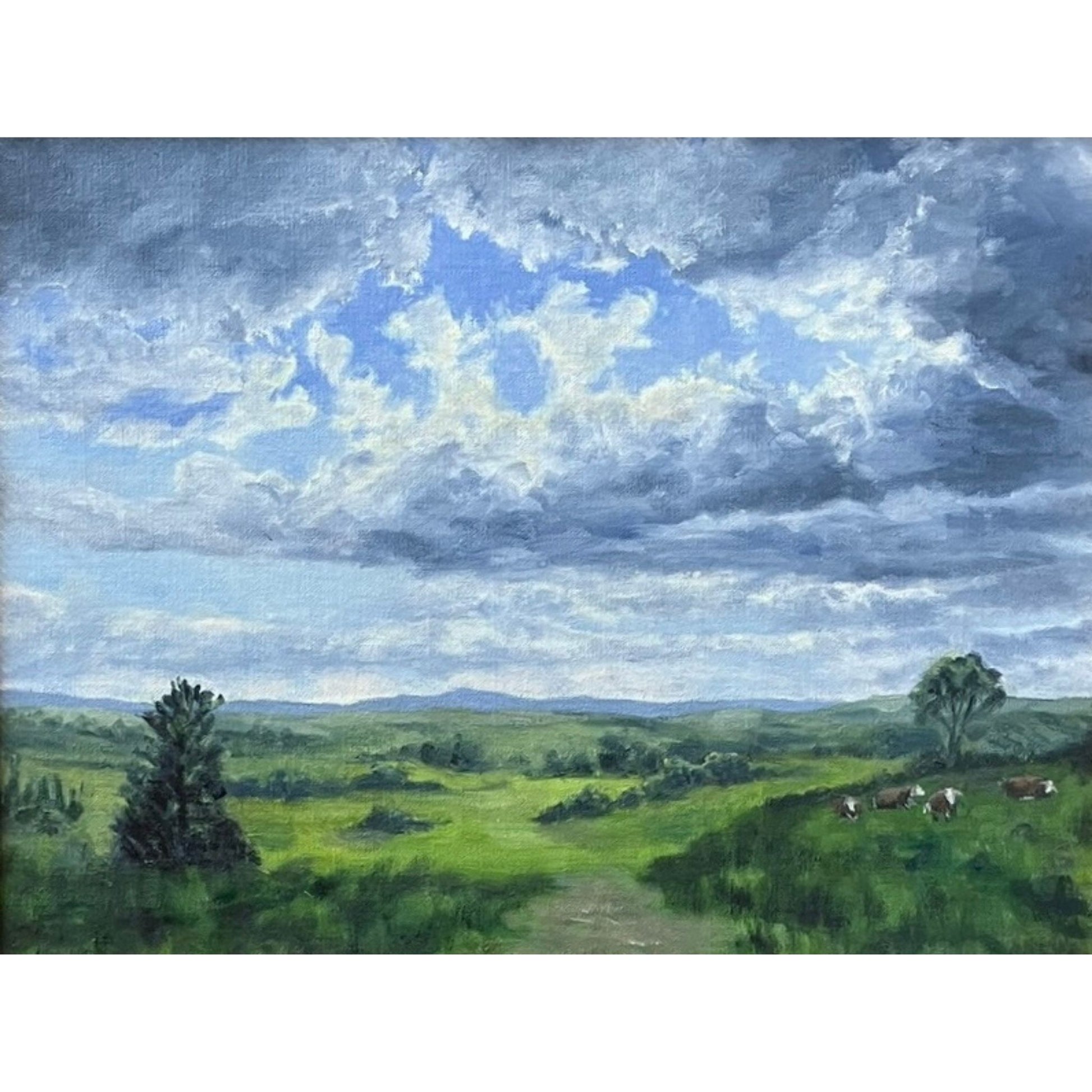 Original oil landscape painting by Denise Clark Weston, Vancouver, WA, Pacific Northwest Artist