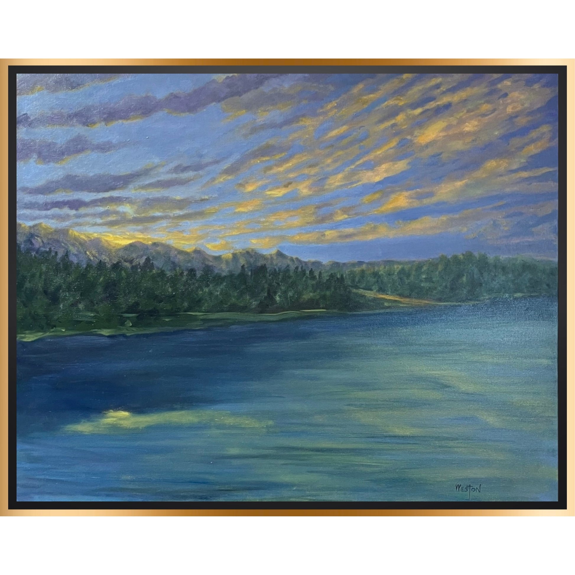 Original oil landscape painting by Denise Clark Weston, Vancouver, WA, Pacific Northwest Artist