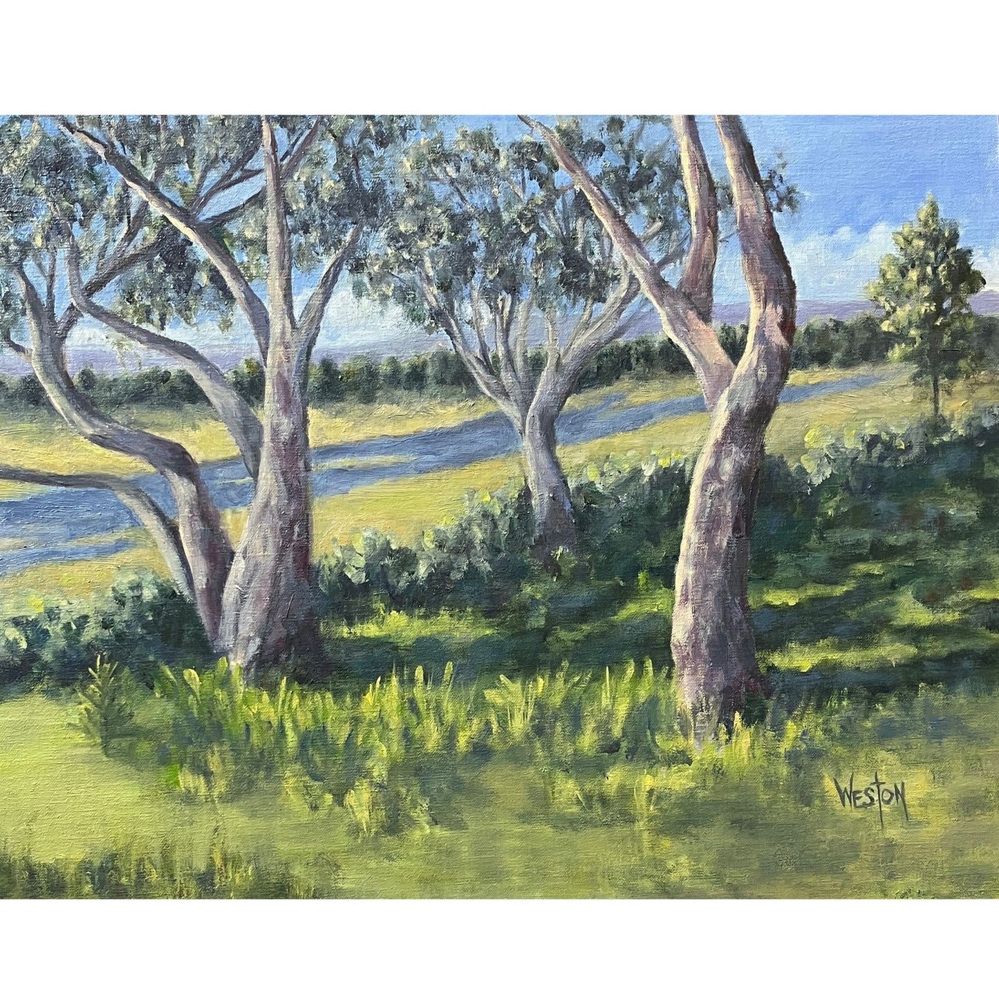 Original oil landscape painting by Denise Clark Weston, Vancouver, WA, Pacific Northwest Artist