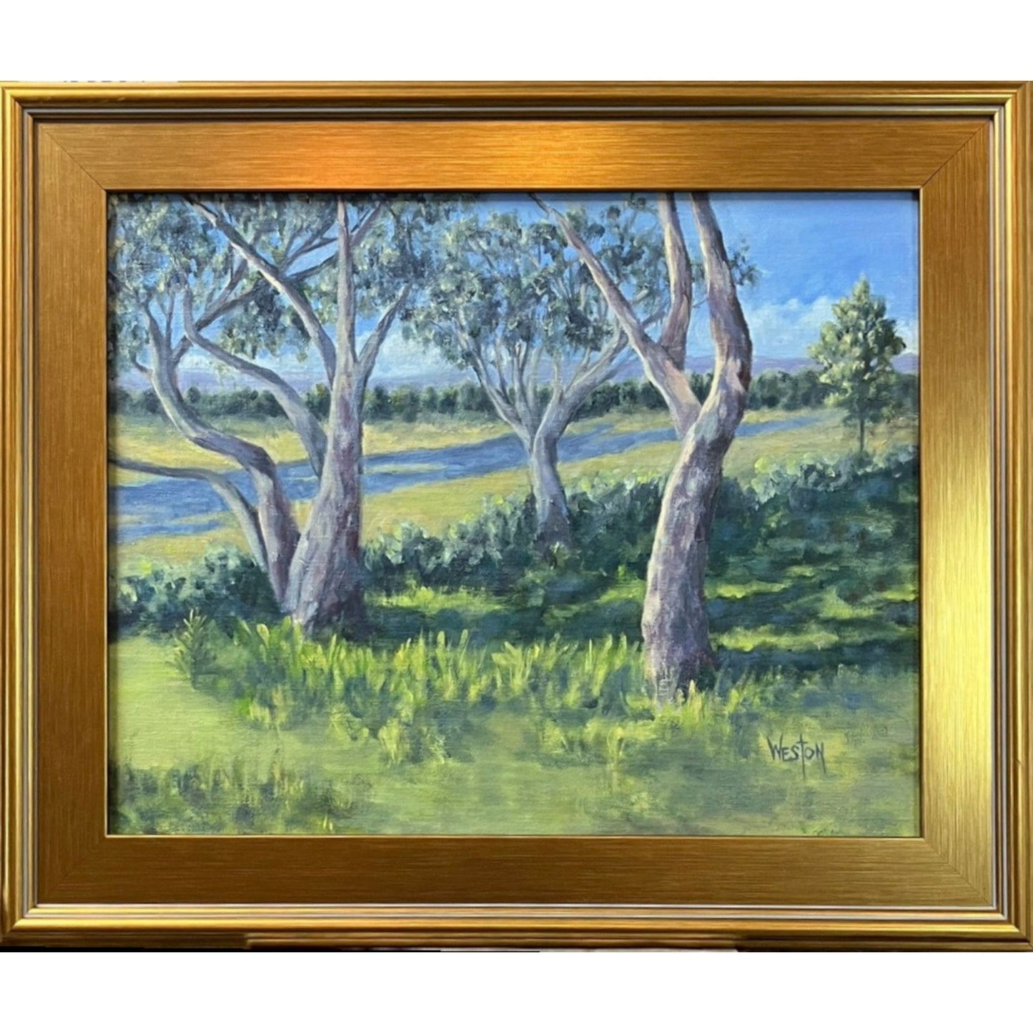 Original oil landscape painting by Denise Clark Weston, Vancouver, WA, Pacific Northwest Artist