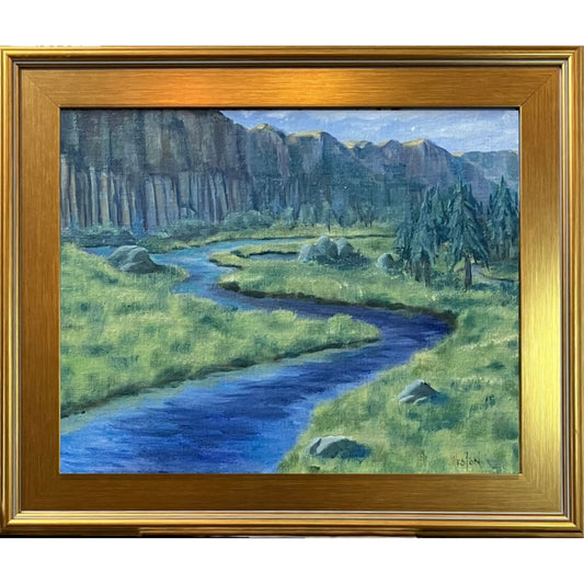 Original oil landscape painting by Denise Clark Weston, Vancouver, WA, Pacific Northwest Artist