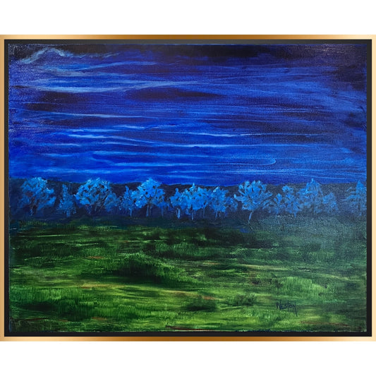 Original oil landscape painting by Denise Clark Weston, Vancouver, WA, Pacific Northwest Artist