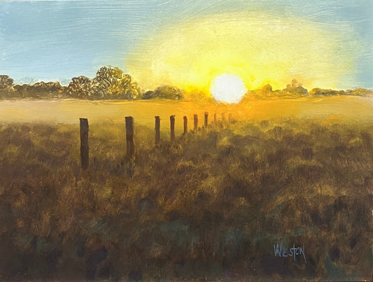 Original oil landscape painting by Denise Clark Weston, Vancouver, WA, Pacific Northwest Artist