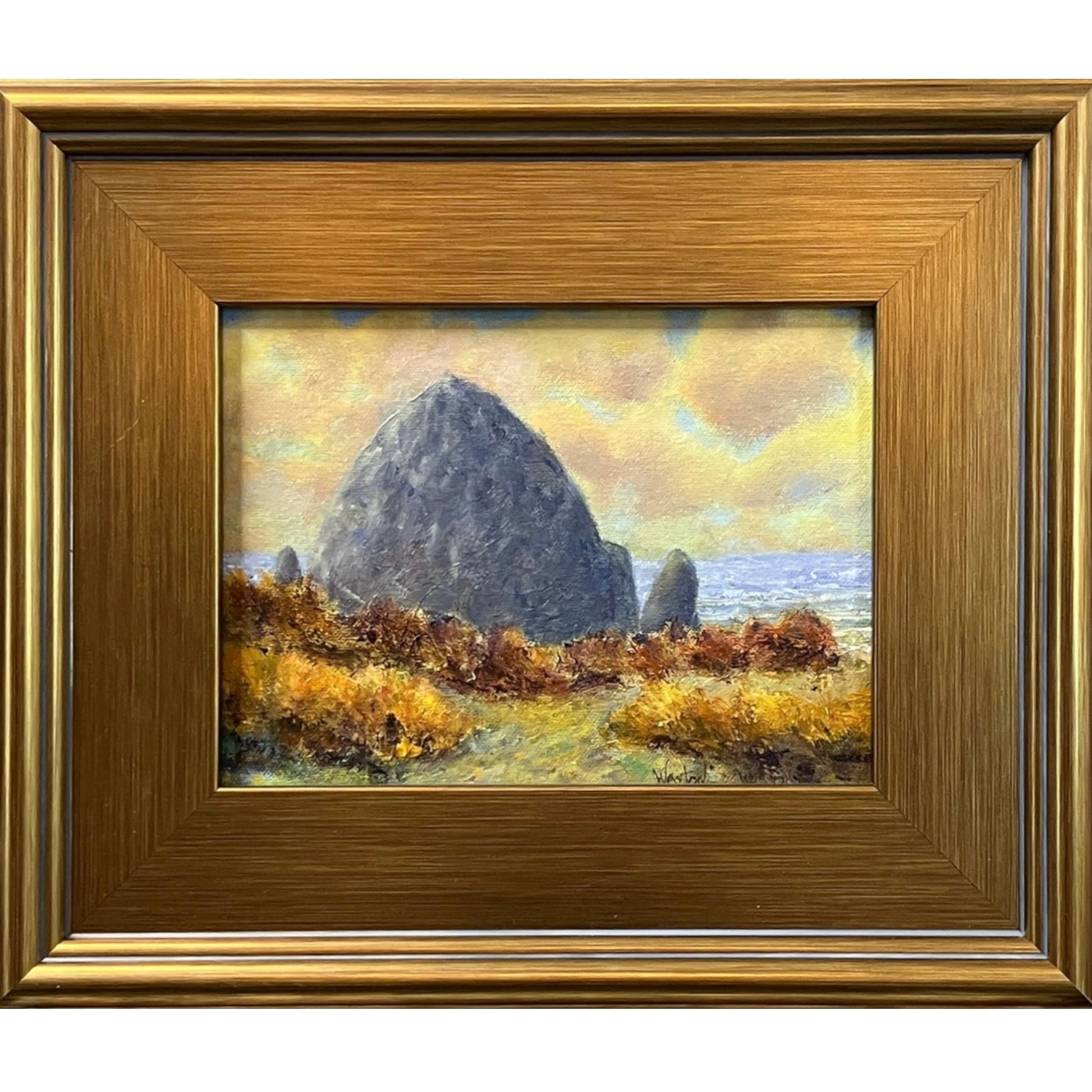 Original oil landscape painting by Denise Clark Weston, Vancouver, WA, Pacific Northwest Artist