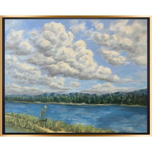Original oil landscape painting by Denise Clark Weston, Vancouver, WA, Pacific Northwest Artist