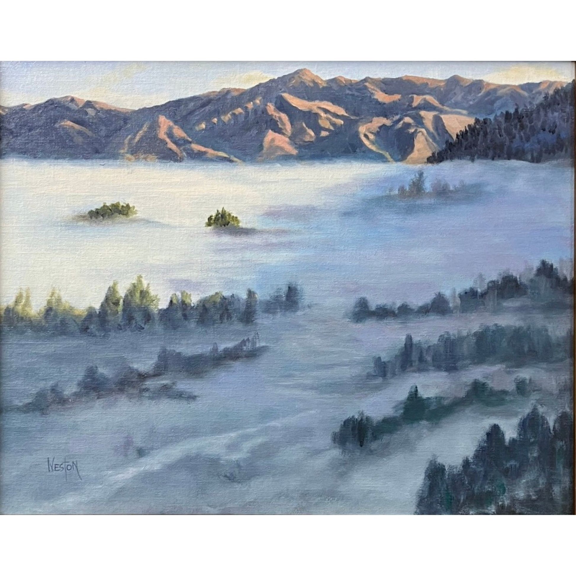 Original oil landscape painting by Denise Clark Weston, Vancouver, WA, Pacific Northwest Artist