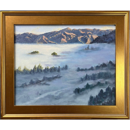 Original oil landscape painting by Denise Clark Weston, Vancouver, WA, Pacific Northwest Artist