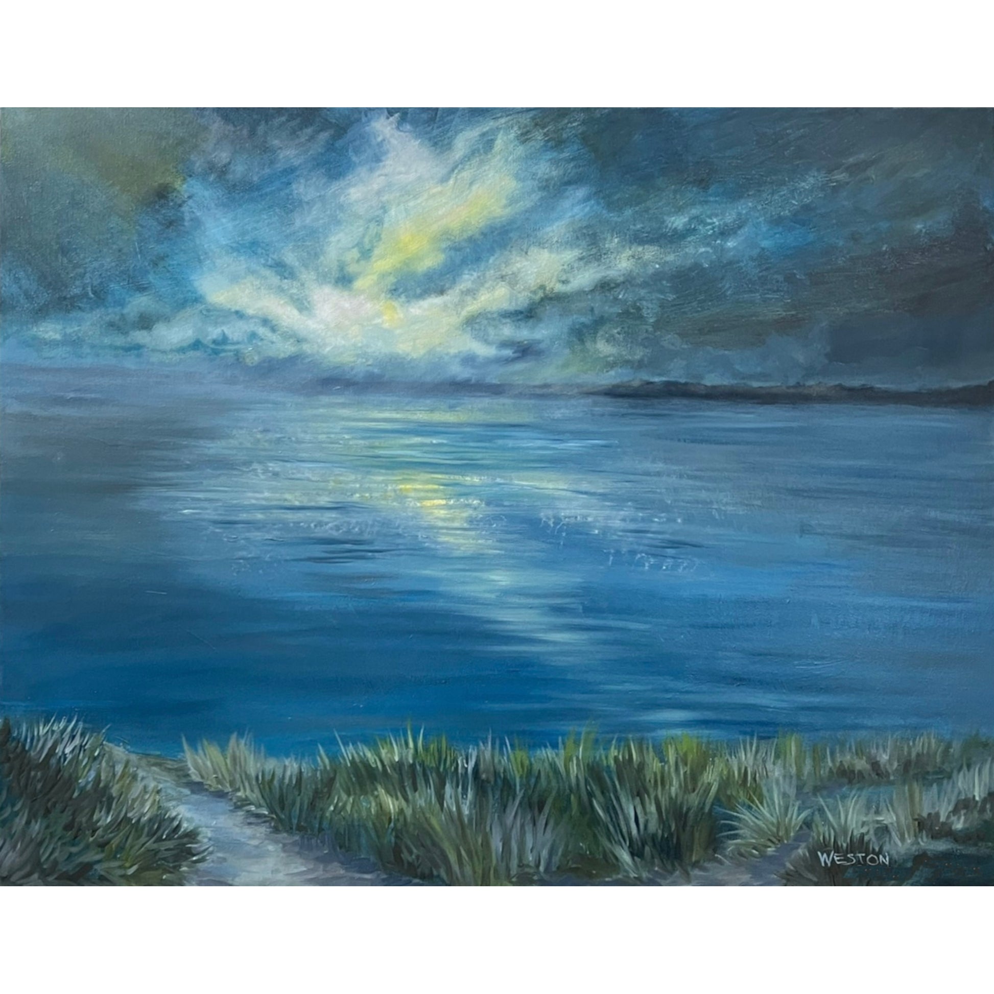 Original oil landscape painting by Denise Clark Weston, Vancouver, WA, Pacific Northwest Artist