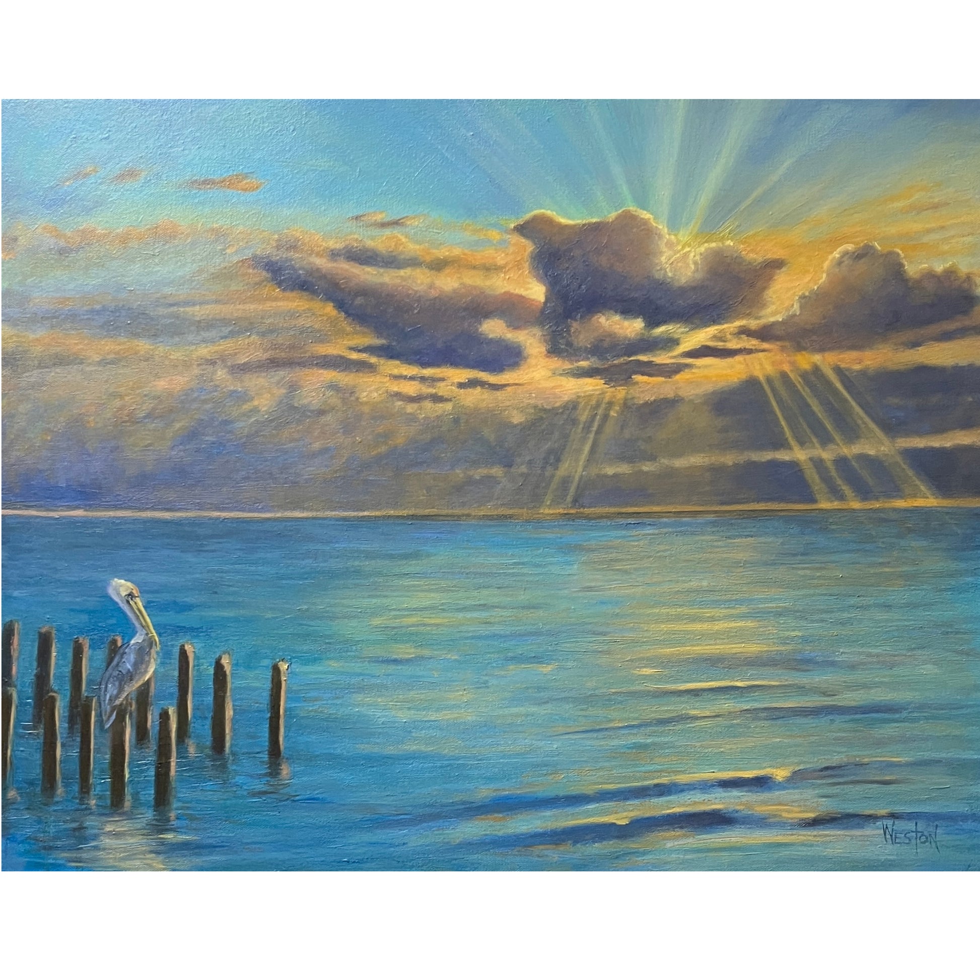Original oil landscape painting by Denise Clark Weston, Vancouver, WA, Pacific Northwest Artist