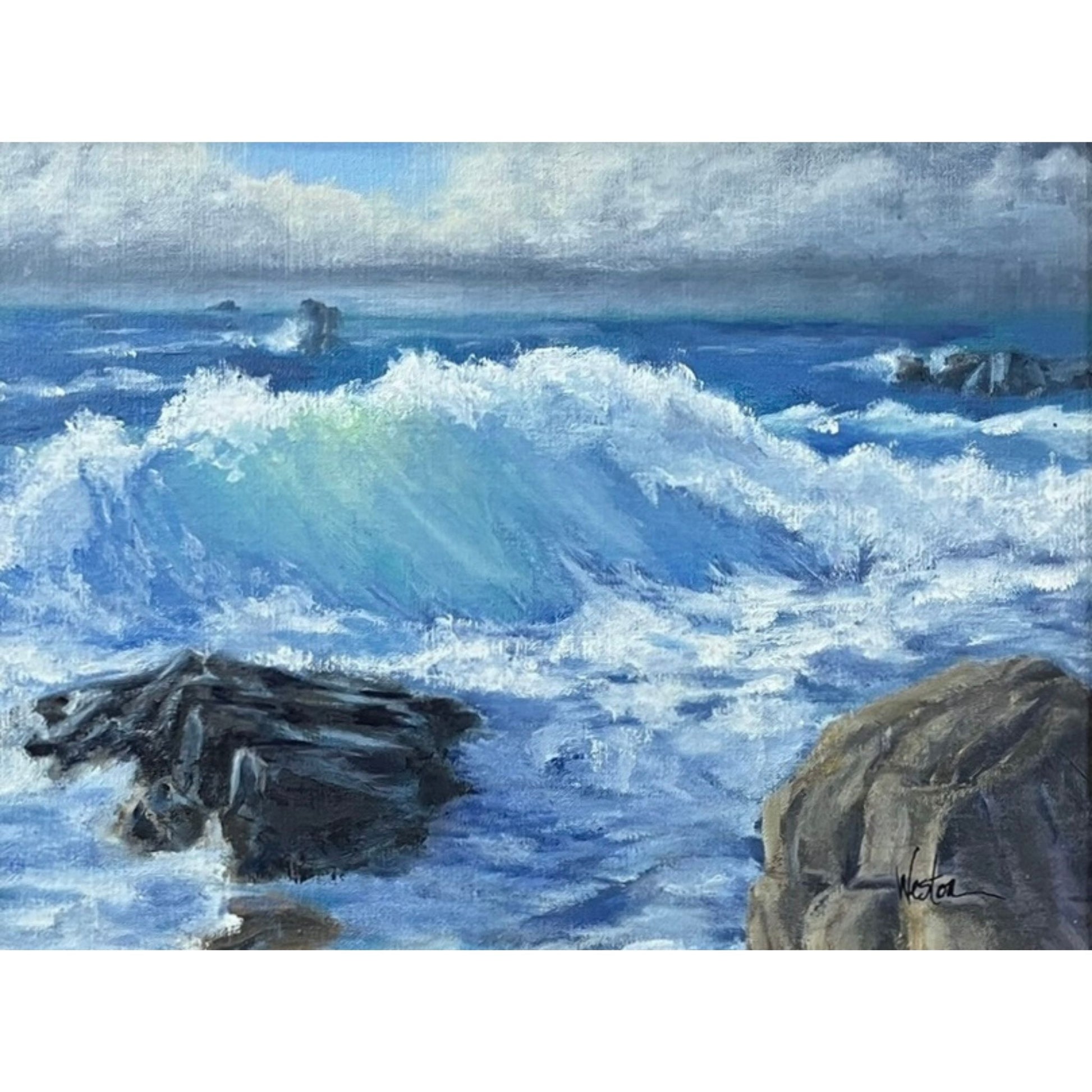 Original oil landscape painting by Denise Clark Weston, Vancouver, WA, Pacific Northwest Artist