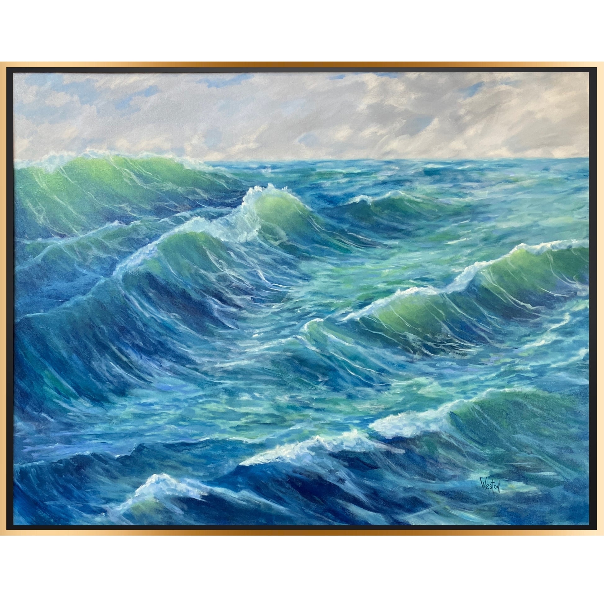 Original oil landscape painting by Denise Clark Weston, Vancouver, WA, Pacific Northwest Artist